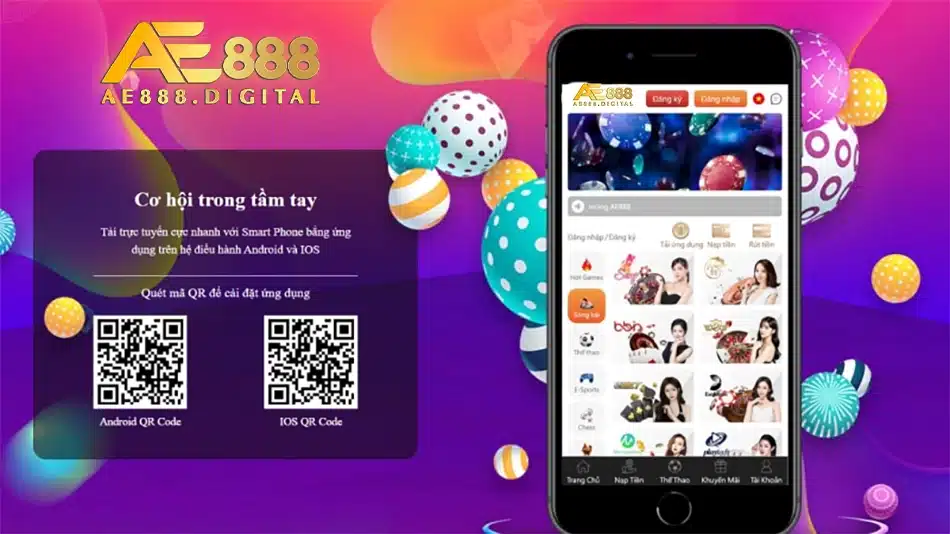 cách Tải App AE888 miễn phí và dễ dàng