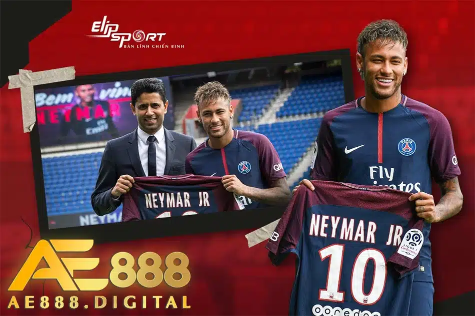ae888 trở thành vụ chuyển nhượng và giá trị của neymar
