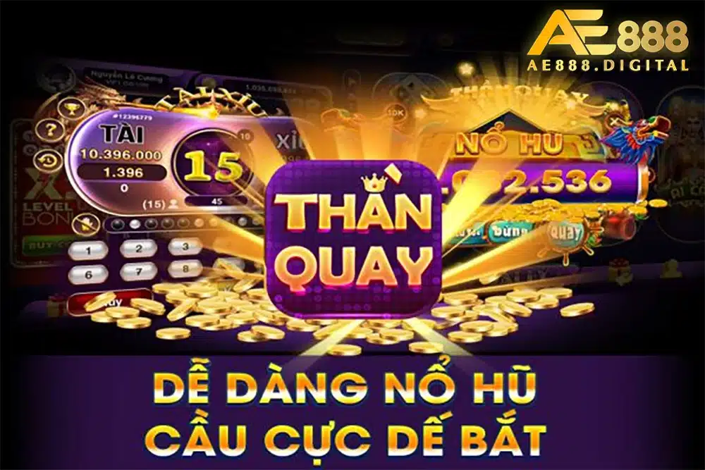 Nổ hũ thần quay sở hữu hàng trăm mini game khác nhau, từ game slot, game bài đến các trò chơi dân gian quen thuộc. Người chơi không bao giờ cảm thấy nhàm chán khi tham gia.