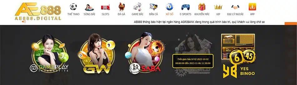 ae888 một số nhà cái lô đề uy tín trên mạng xã hội