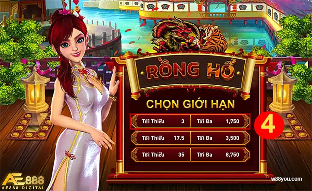 Rồng Hổ là một trò chơi cá cược dựa trên việc so sánh giá trị của 2 bộ bài Rồng và Hổ. Mỗi bộ bài gồm 3 lá và được chia ngẫu nhiên từ bộ bài tây 52 lá.