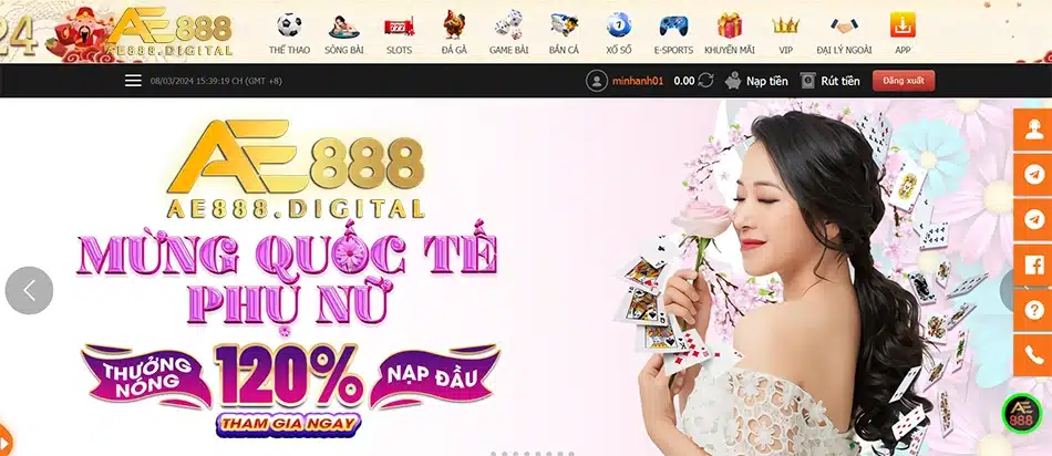 đường Link truy cập AE888 mới nhất