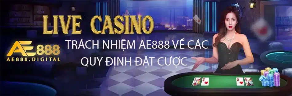 những Trách nhiệm AE888 về các quy định đặt cược