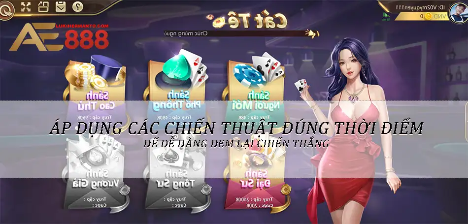 Áp dụng chiến thuật đúng thời điểm