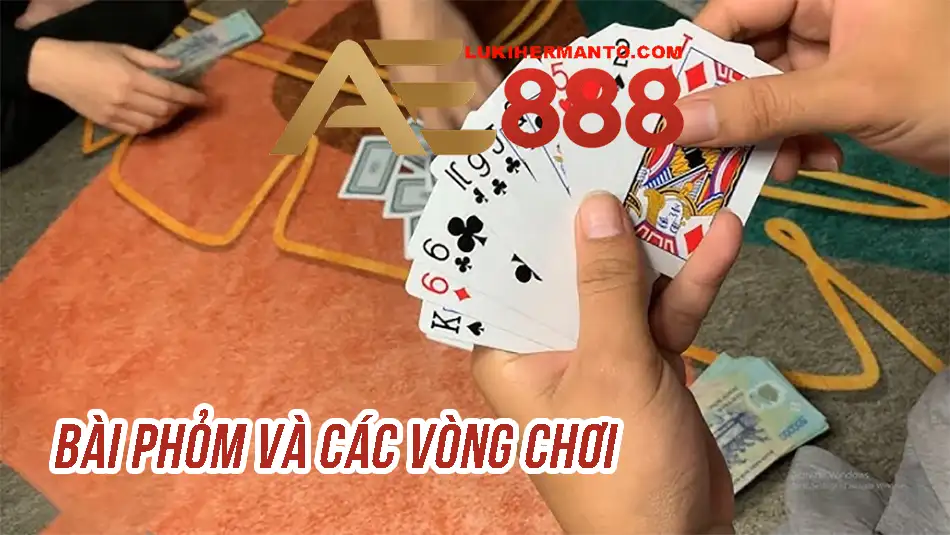 Các vòng chơi trong bài Phỏm