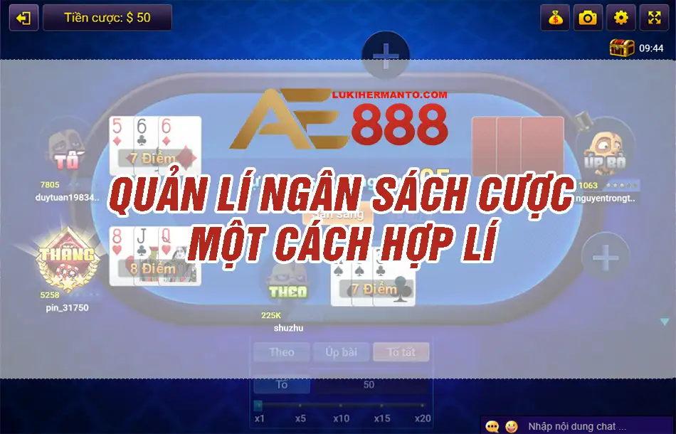Quản lí tốt ngân sách cược